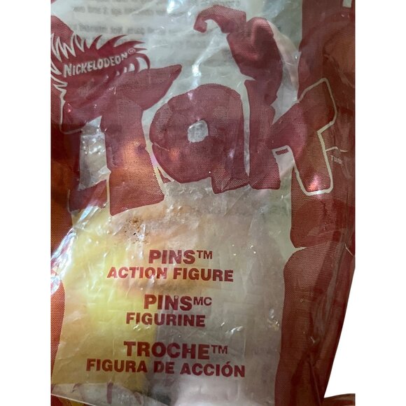 2005 Tak Nickelodeon Pins Action Figure McDonalds Happy Meal Toy #7 New Sealed - Picture 2 of 3